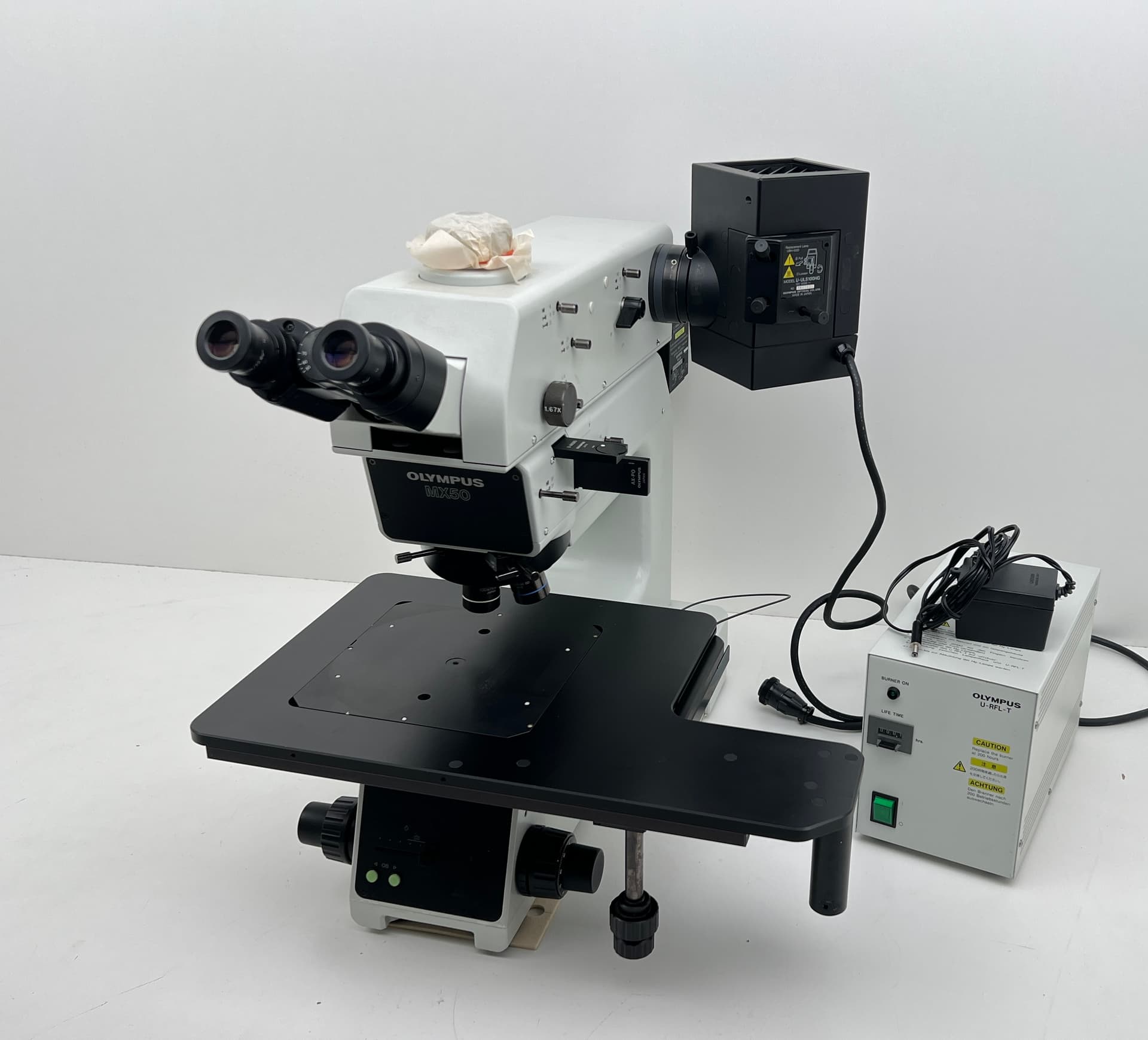 Olympus MX50-CF Reflected Light Microscope Confocal