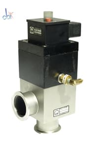 Leybold 298-23 Pneumatic Right Angle Valve with Optical Position Indicator