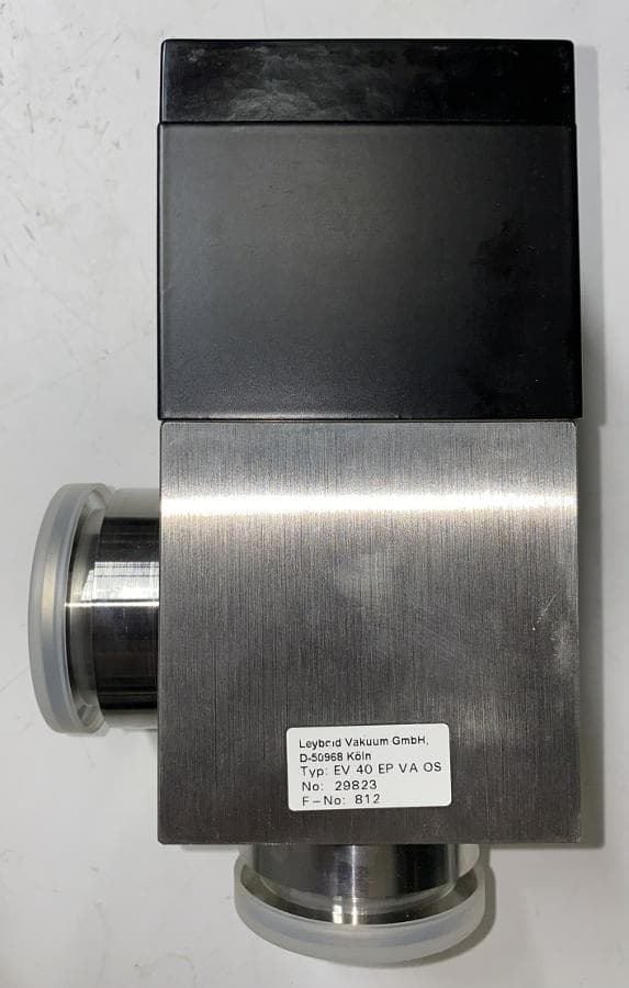 Leybold 298-23 Pneumatic Right Angle Valve with Optical Position Indicator