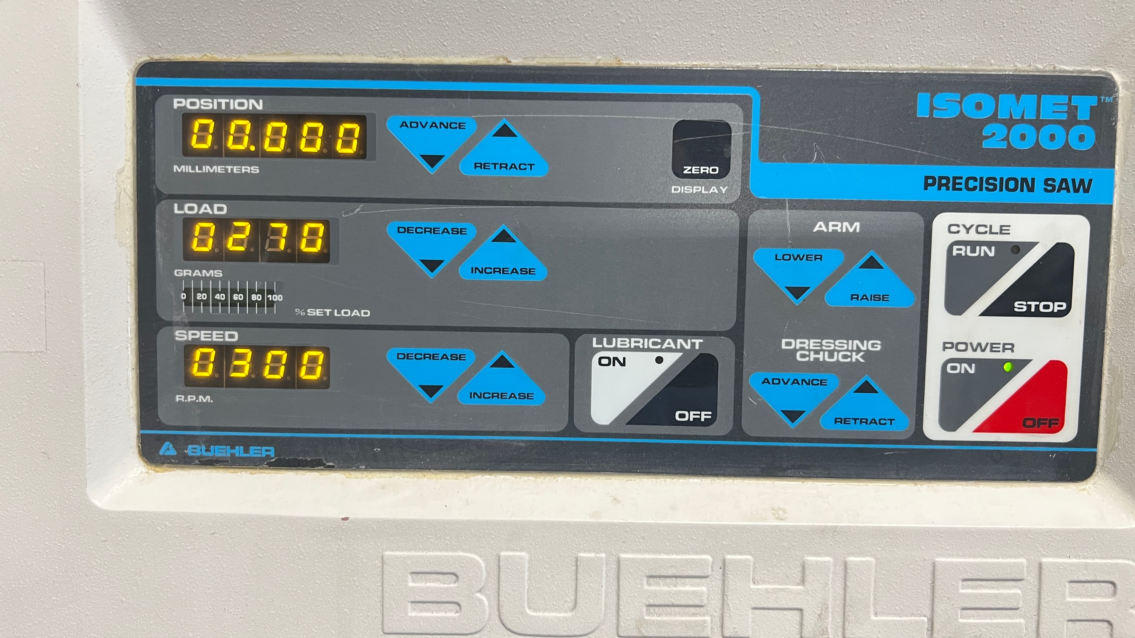Buehler ISOMET 2000 Cut Off Saw