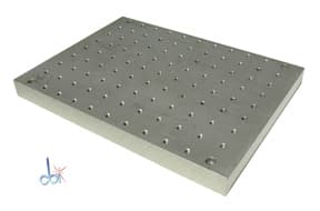 Oriel 9x12x1 Solid Aluminum Plate Breadboard