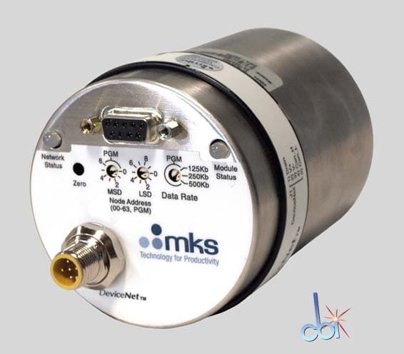 MKS DMA-25030 1000 Torr Digital Manometer