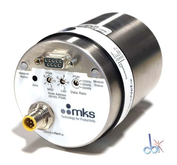 MKS DMA-23384 Digital Capacitance Manometer, DeviceNet