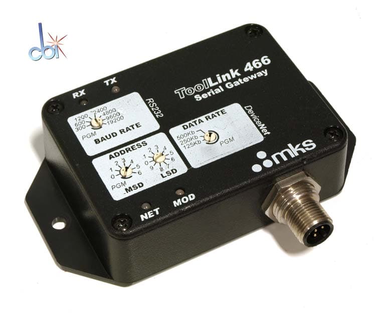 MKS Instruments CDN 466 DeviceNet to RS232 Gateways