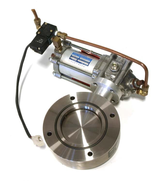Key High Vacuum QBV-30-P-SS Butterfly Vacuum Valve
