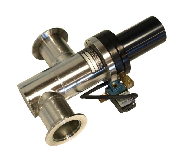 Key HV PSL-200-K-N Pneumatic Right Angle Vacuum Valve