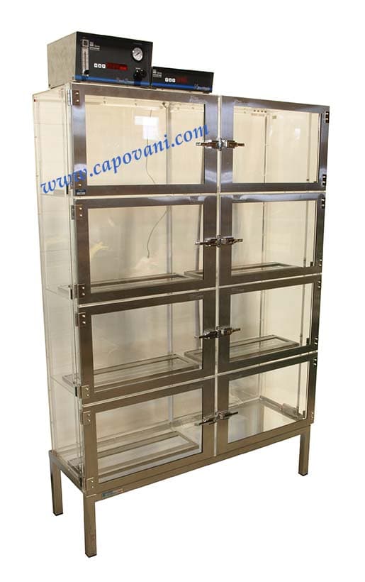Terra Universal 4014-00A Eight Comp. Desiccator
