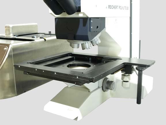 Leica/Reichert Polylite 88 Manual Wafer Inspection Microscope