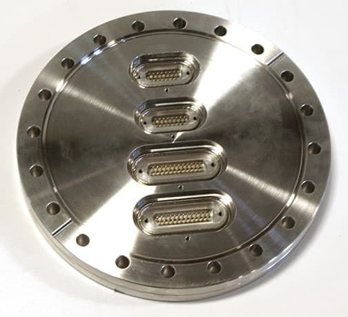 Multi-Pin Sub D Instrumentation Feedthrough - Cf Flange