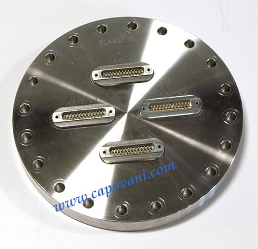 Multi-Pin Sub D Instrumentation Feedthrough - Cf Flange