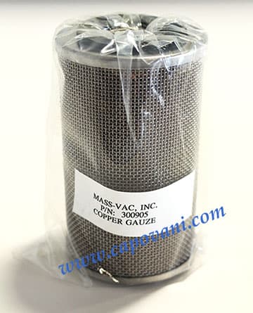 Mass Vac Products 300905 Copper Gauze Filter Element