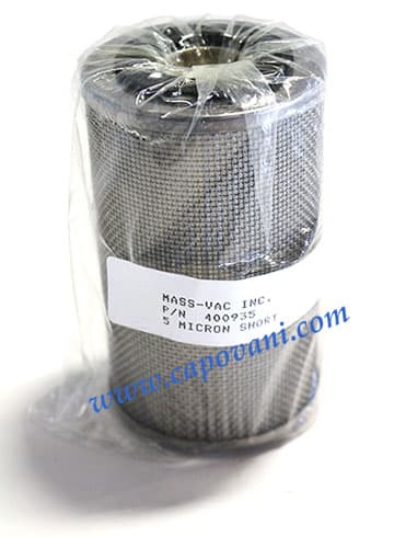 Mass Vac Products 400935 PolyPro 5µm Filter Element