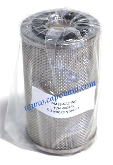 Mass-Vac 400975 PolyPro 0.2µm Filter Element