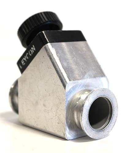 Oerlikon Leybold 215388 Manual Straight Through Valve