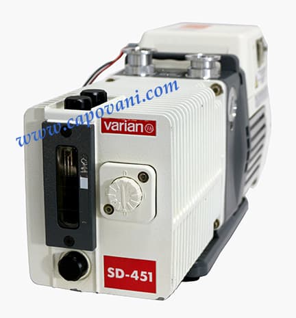 Varian Alcatel SD-451 Rotary Vane Vacuum Pump