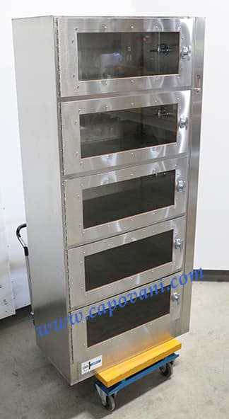 DCA Five Chamber Stainless Steel Desiccator