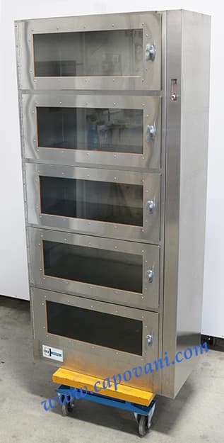 DCA Five Chamber Stainless Steel Desiccator