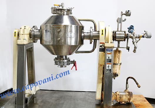Pfaudler (Tolan Machinery) Double Cone Vacuum Dryer