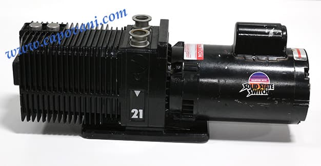 Alcatel 2021CP Rotary Vane Vacuum Pump