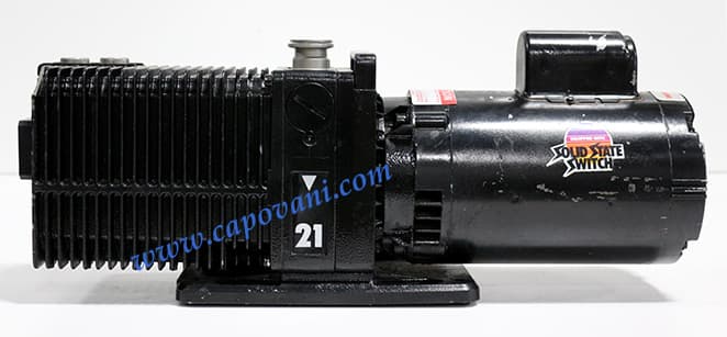 Alcatel 2021CP Rotary Vane Vacuum Pump