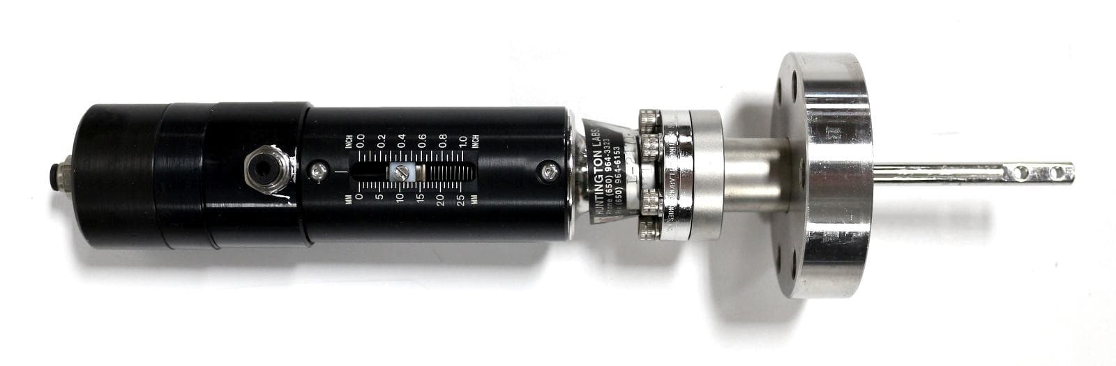 Huntington Labs L-2171-1 Pneumatic Mini Linear Vacuum Feedthrough