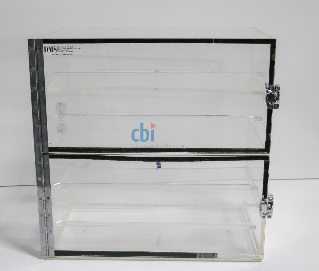 D.M. Semiconductor Co. Two Compartment Desiccator Box