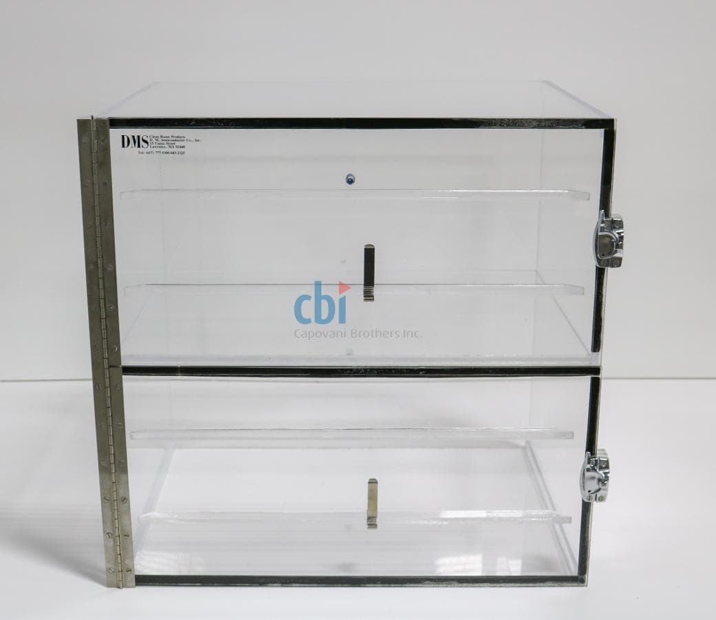 D.M. Semiconductor Co. Two Compartment Desiccator Box