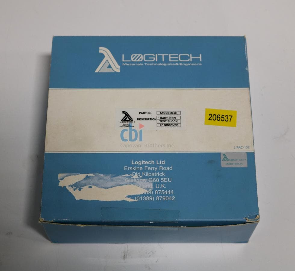 Logitech 1ACCS-2050 Cast Iron Groove Test Block