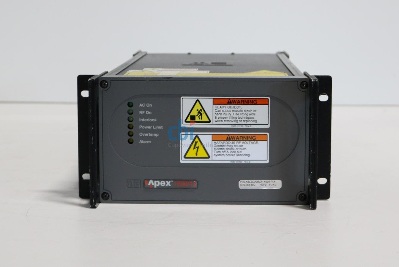 Advanced Energy Apex 1500/13 Half Rack RF Generator