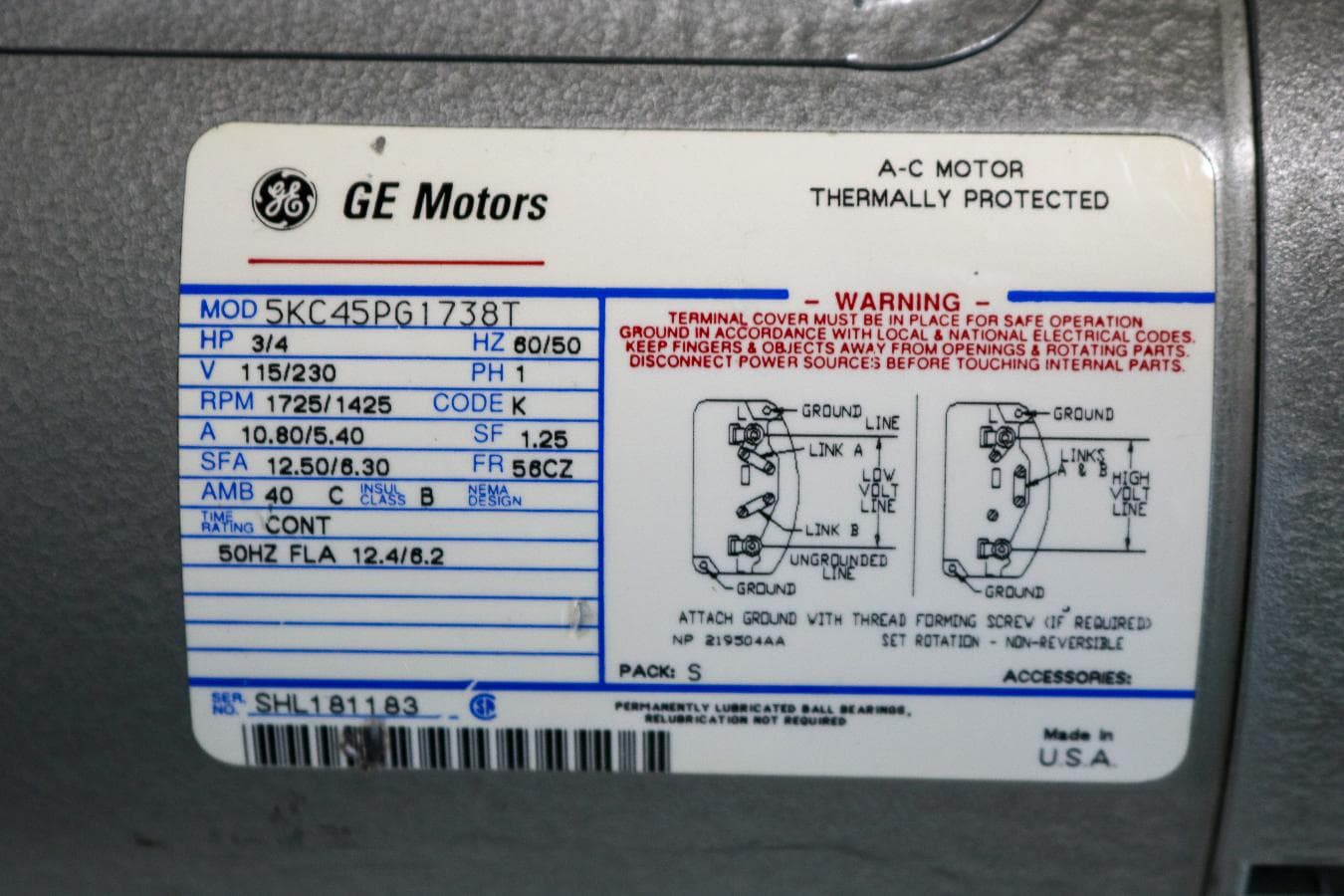 Edwards E2M12 Rotary Mechanical Vacuum Pump