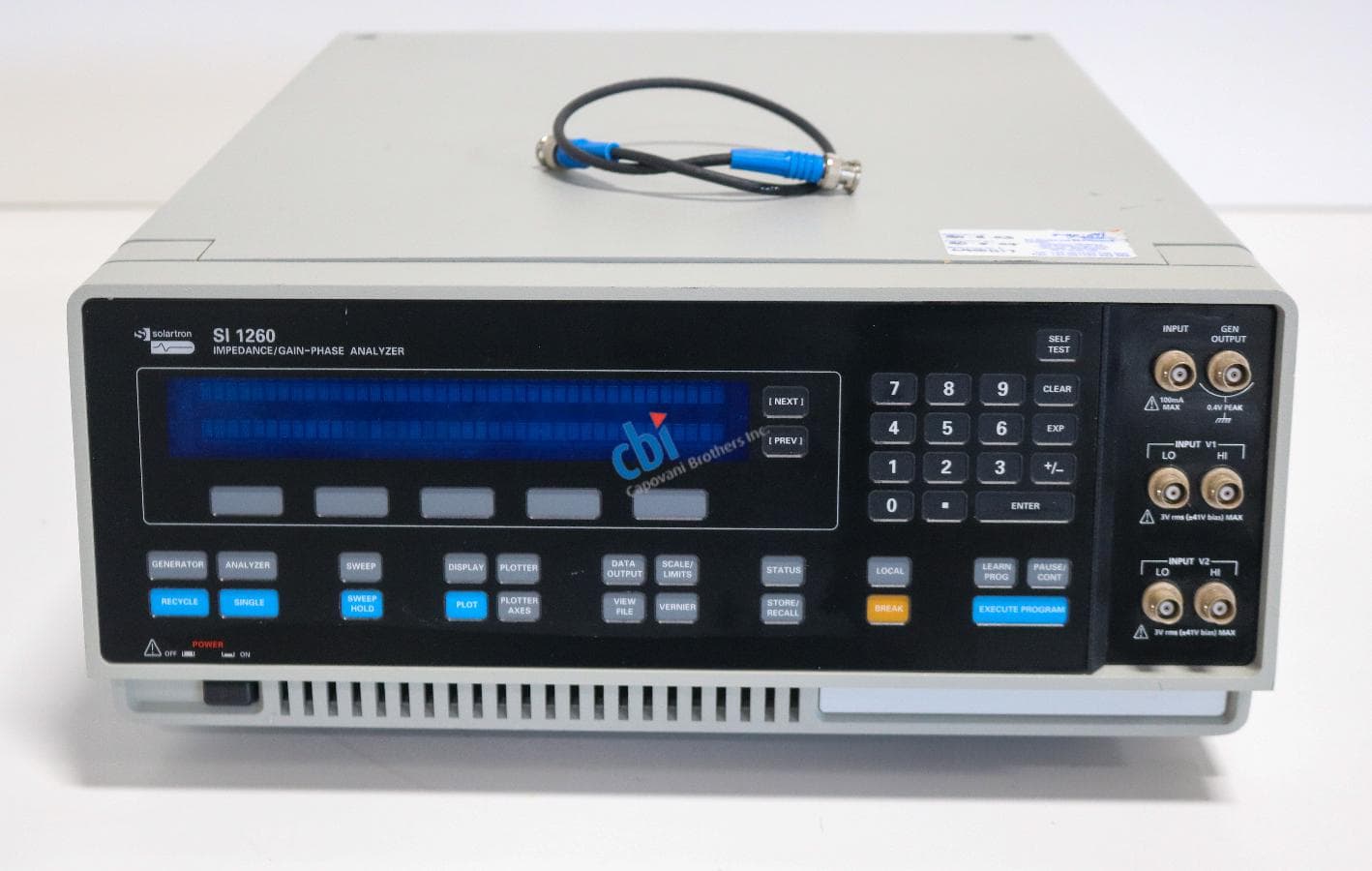 Solartron Ametek 1260A Impedance Analyzer