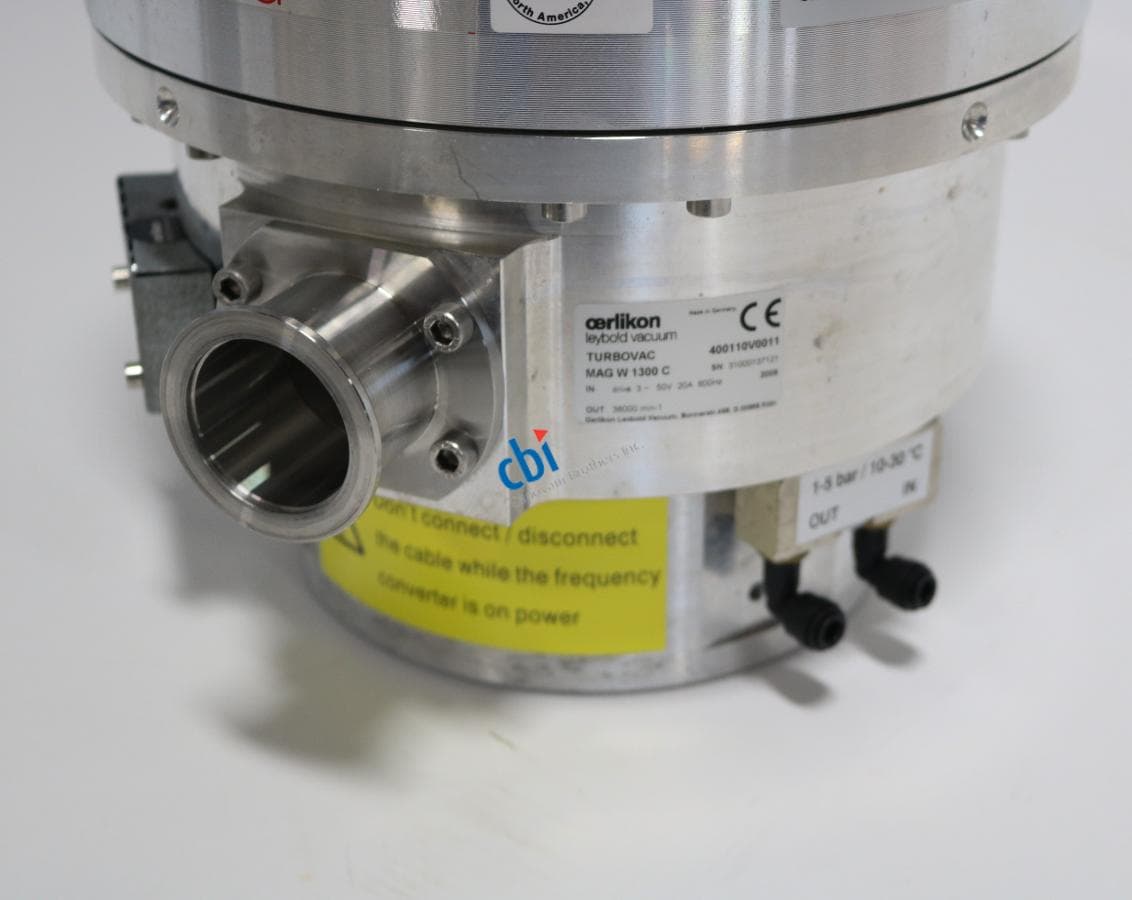 Leybold Oerlikon Mag W 1300 C Turbo Pump