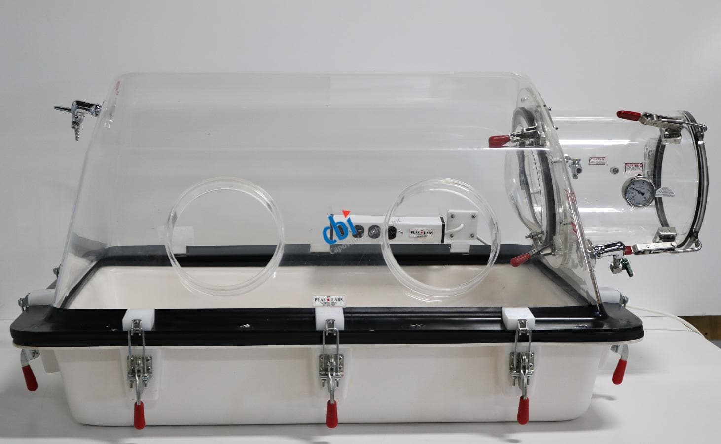 Plas Labs 818-GB Basic Glove Box