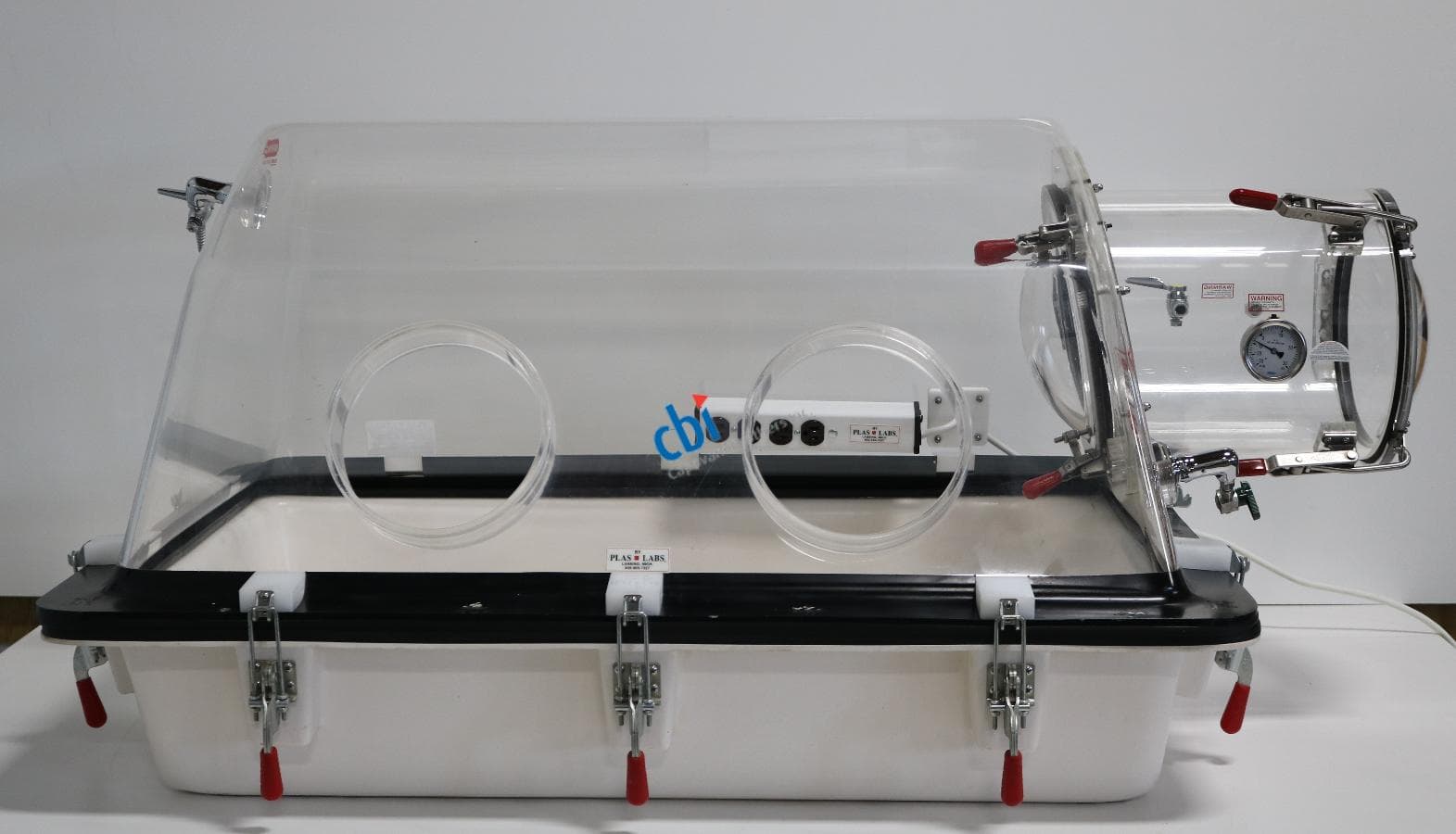 Plas Labs 818-GB Basic Glove Box