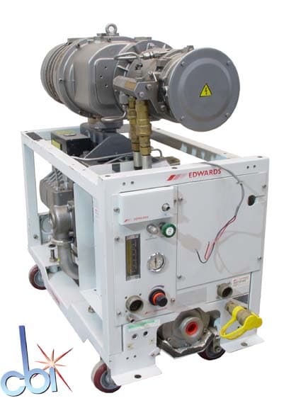 Edwards QDP40-QMB250F Vacuc=um Pumping System