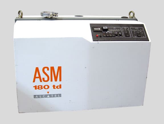 Alcatel ASM 180 TD Dry Helium Leak Detector