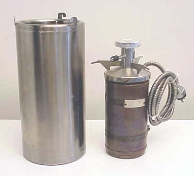 Perkin Elmer LN2 Sorption Pump w/S.S. Dewar