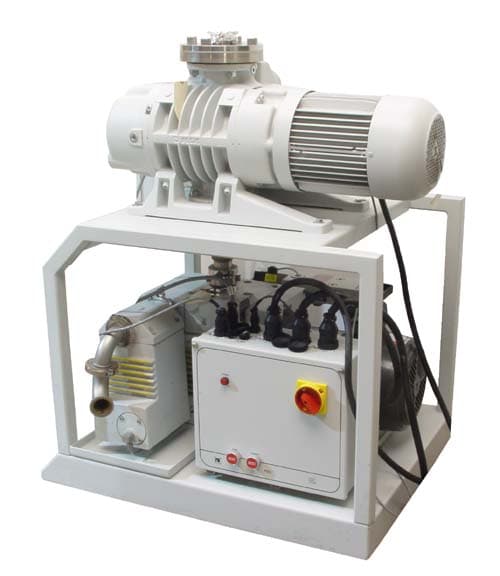 Oerlikon Leybold D40BCS WSU501 Vacuum Pumping System