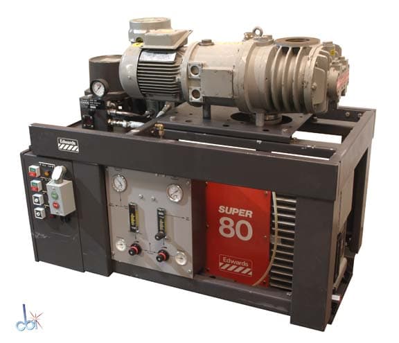 Edwards E2M80/EH250 Vacuum Pumping System