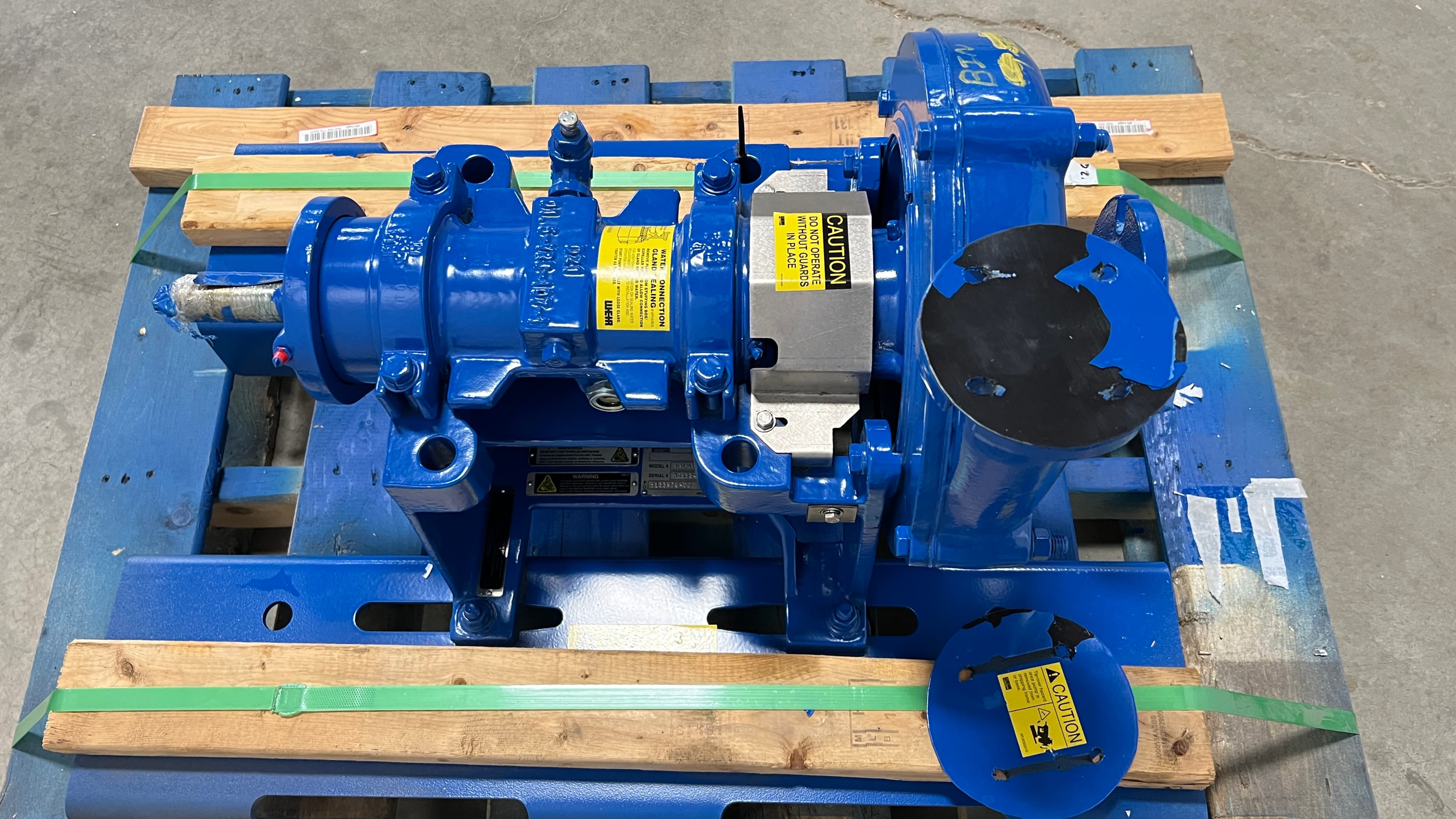 Weir Warman 1.5VHA10CCS Horizontal Slurry Pump, 1.5" Discharge