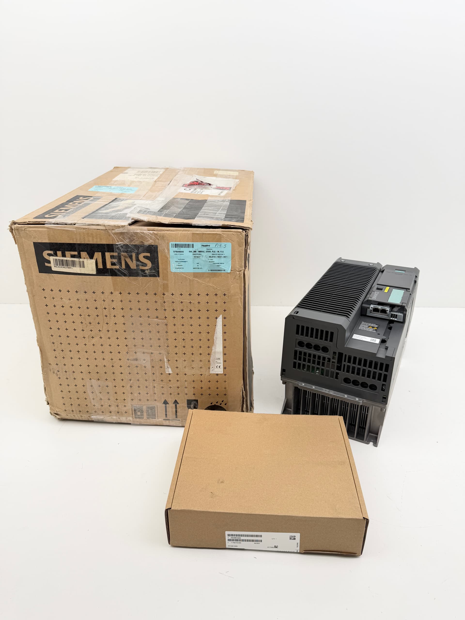 Siemens 6SL3210-1KE27-0AF1 SINAMICS G120C 37kW VFD Drive PROFINET