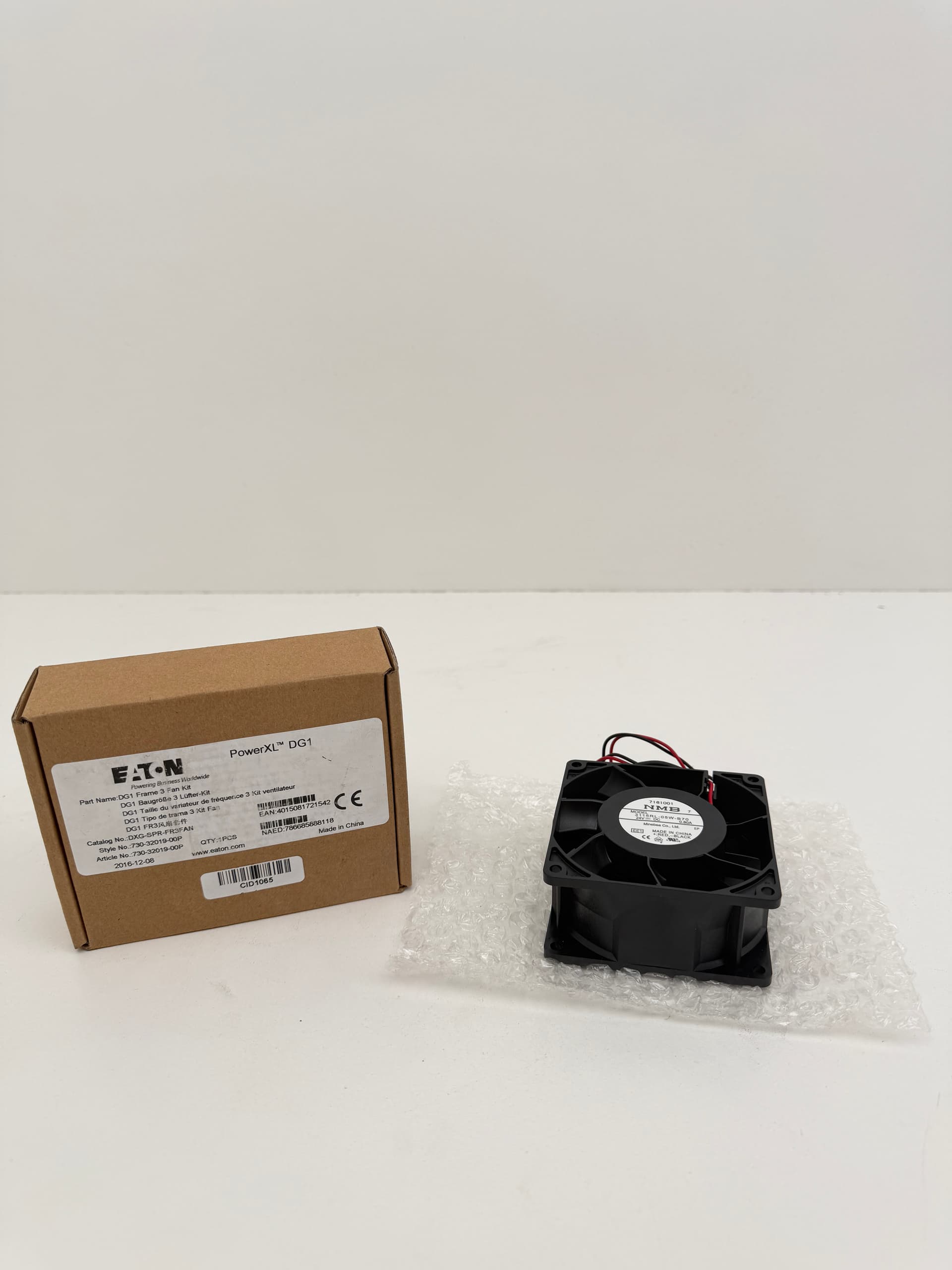 Eaton DXG-SPR-FR3FAN PowerXL DG1 Frame 3 Replacement Cooling Fan Kit