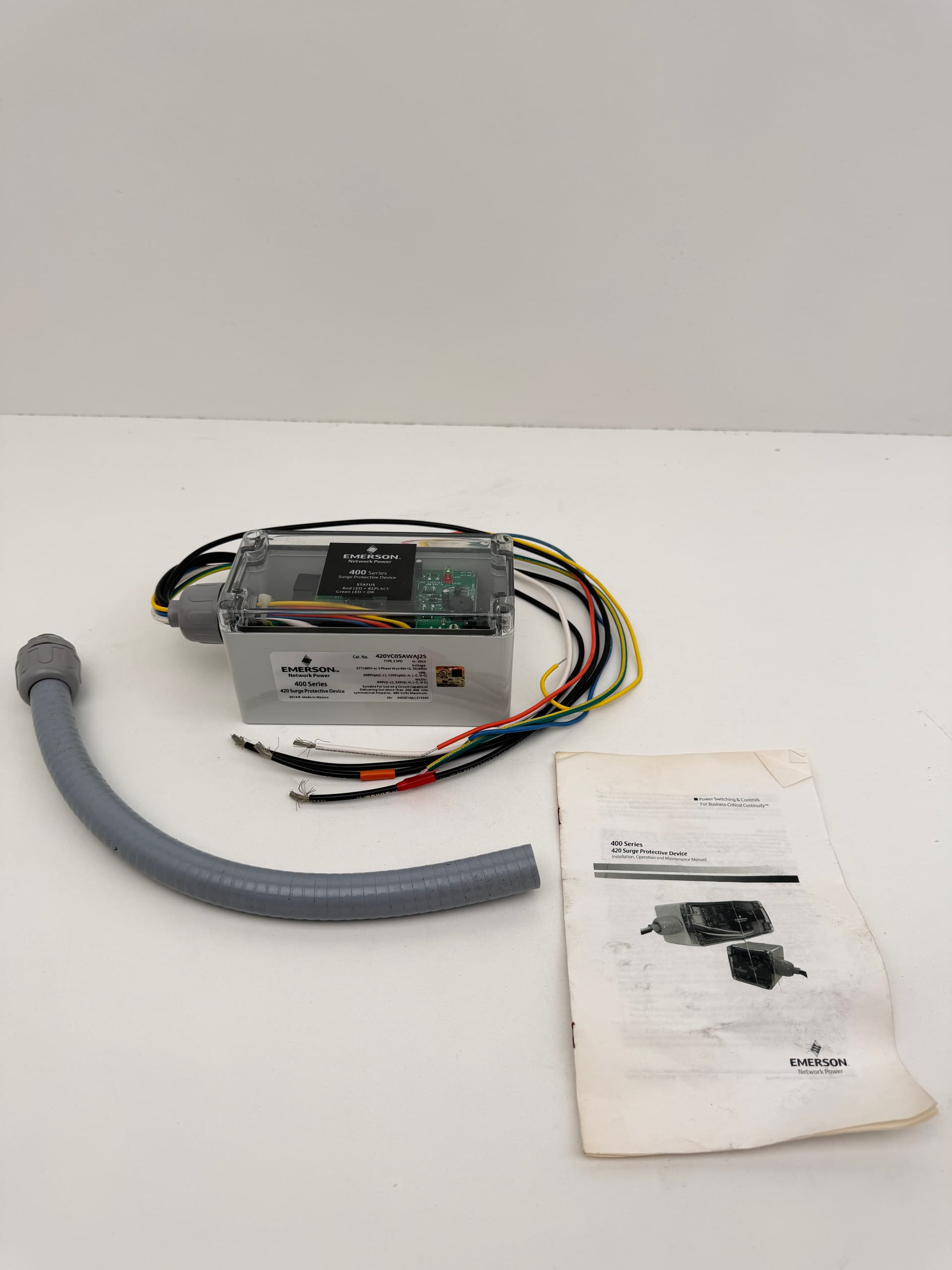 Emerson 420YC05AWAJ2S 420 Series Surge Protective Device