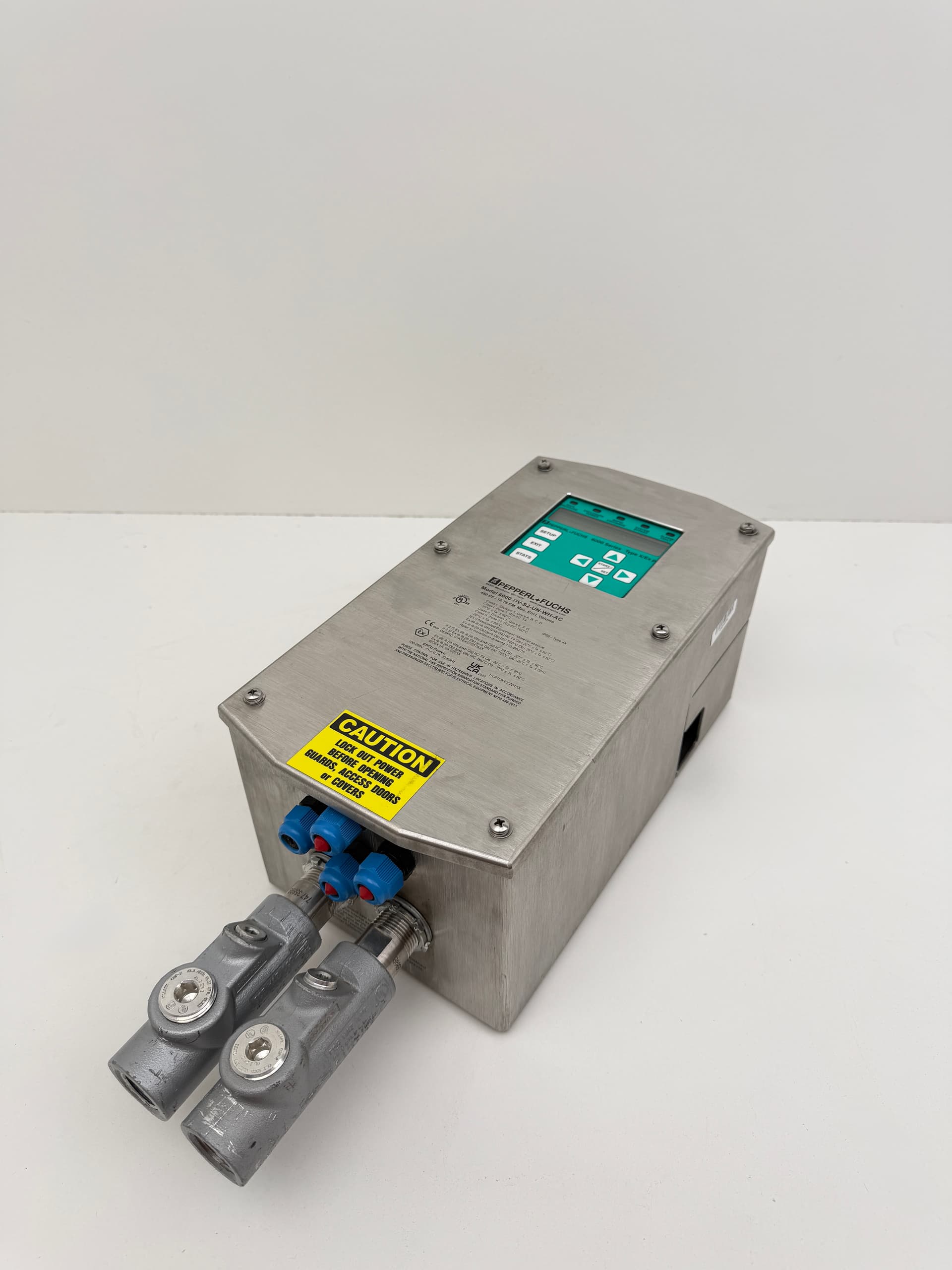 Pepperl+Fuchs 6000-DV-S2-UN-WH-AC Purge and Pressurization System, 6000 Series