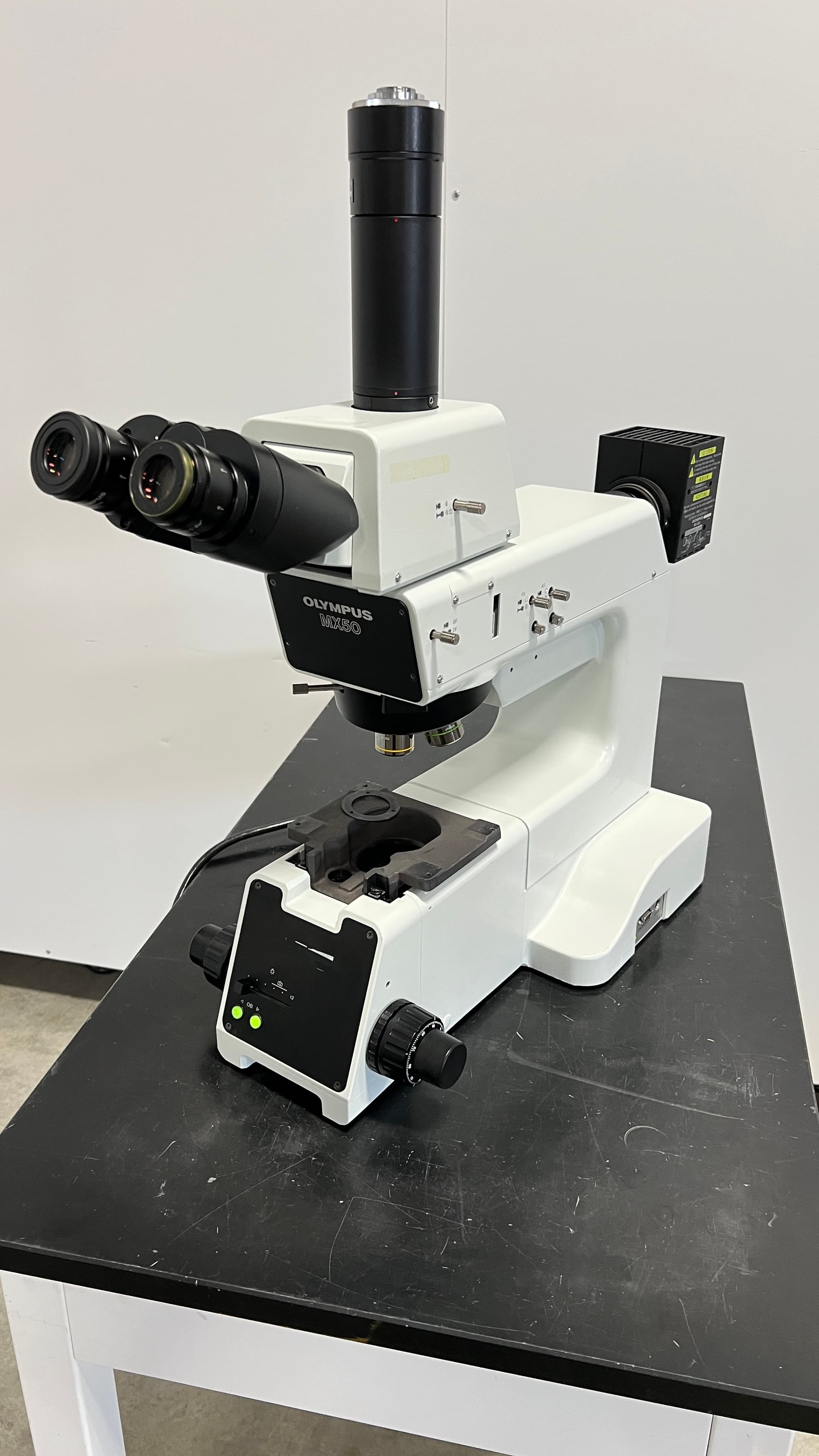 Olympus MX50A-F Reflected Light Brightfield and Darkfield Microscope