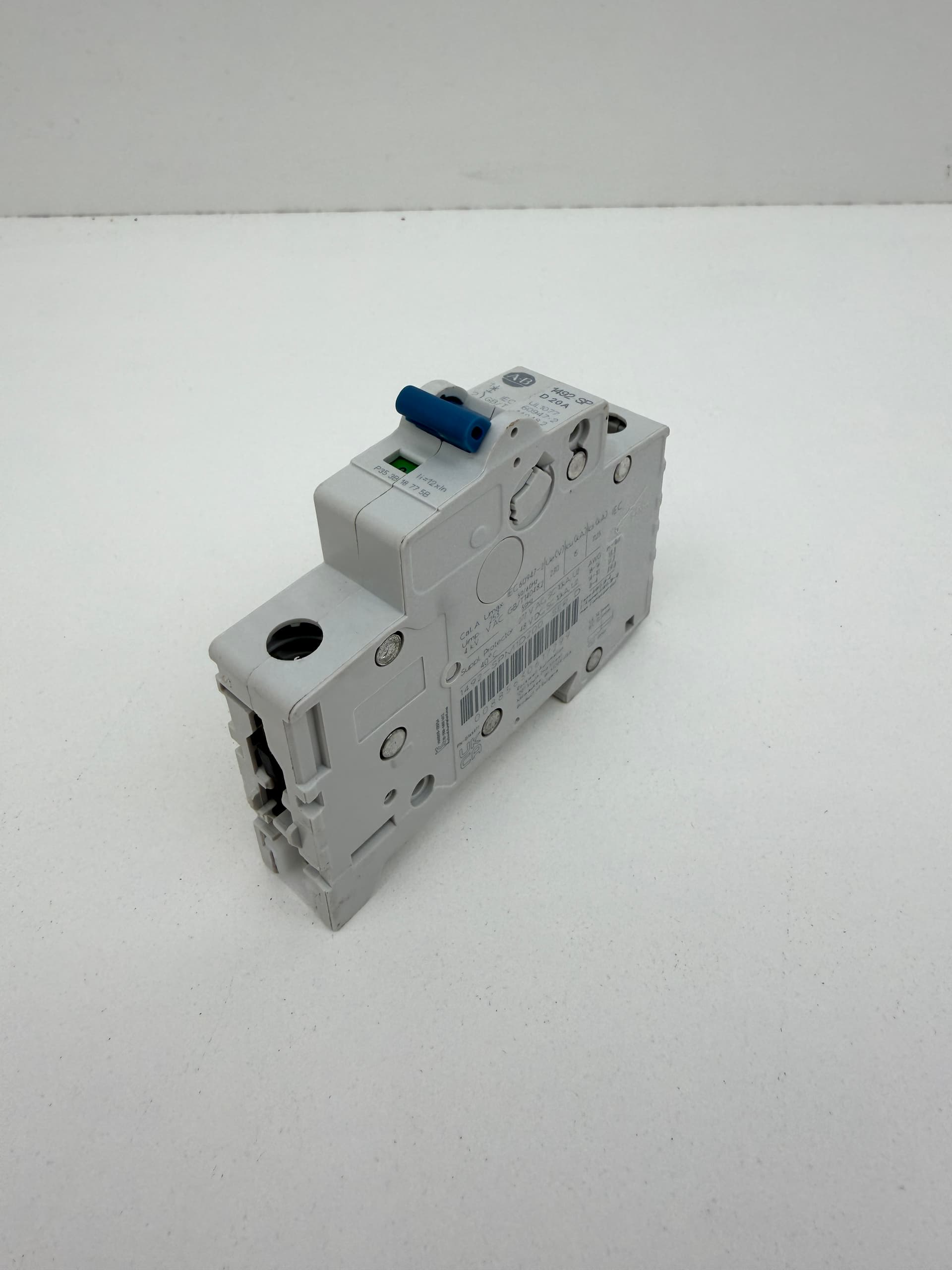 Allen-Bradley 1492-SPM1D200 Circuit Breaker, 20A, 1 Pole, C Curve