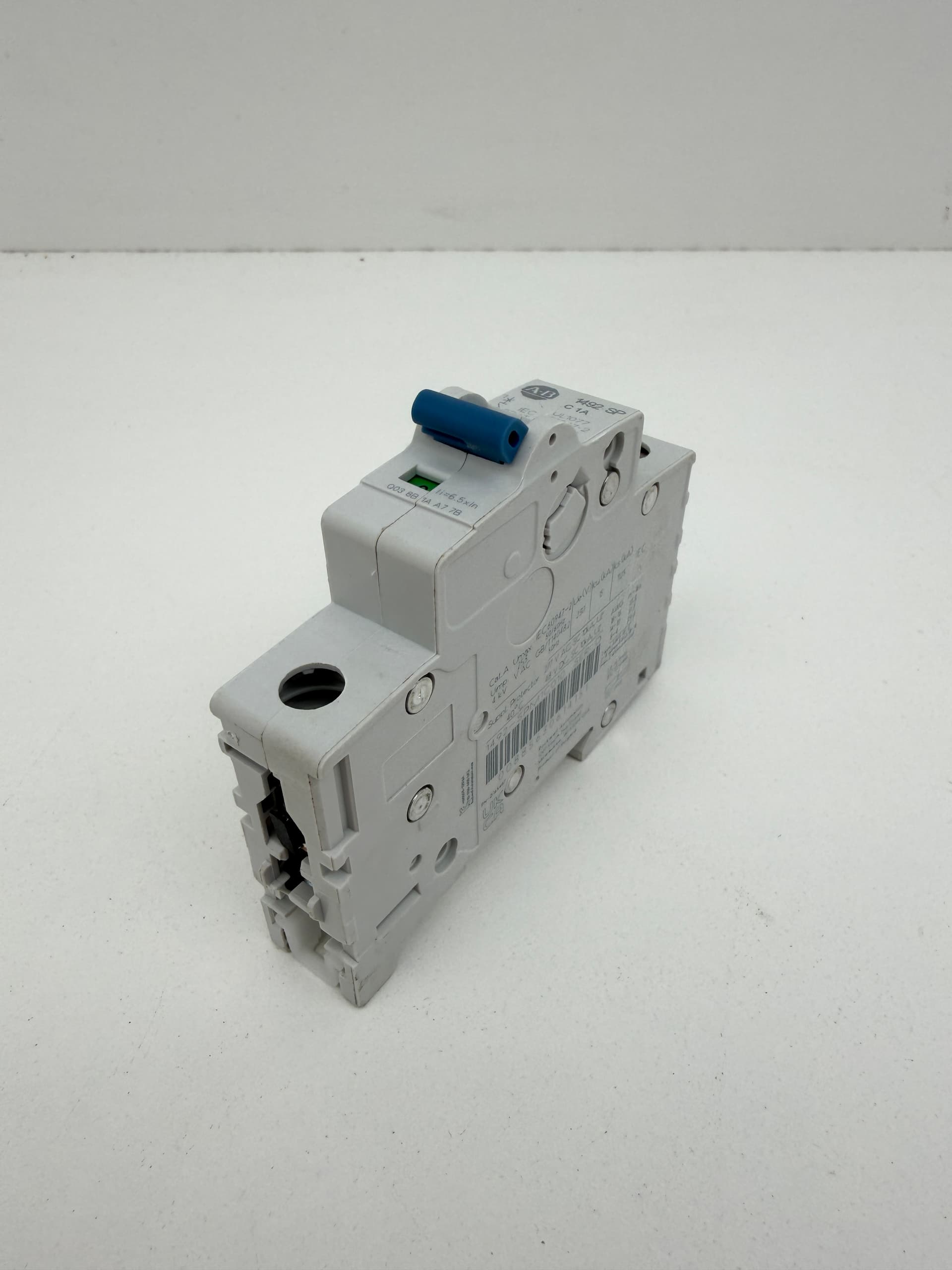 Allen-Bradley 1492-SPM1C010 Circuit Breaker, 1A, 1 Pole, C Curve