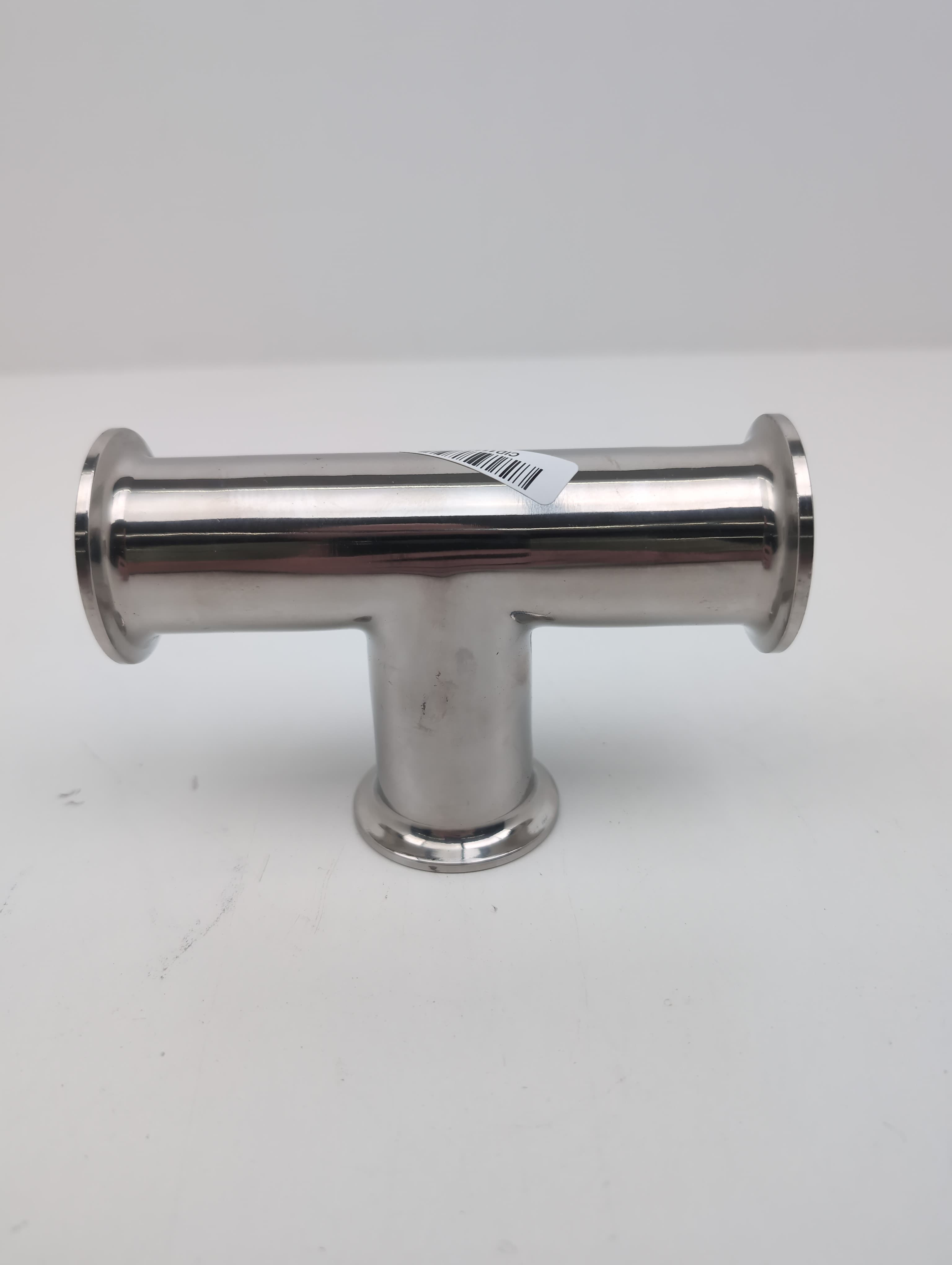 Sanitary TEE 2", 1.375 ID , 304 SS 304 S.S.