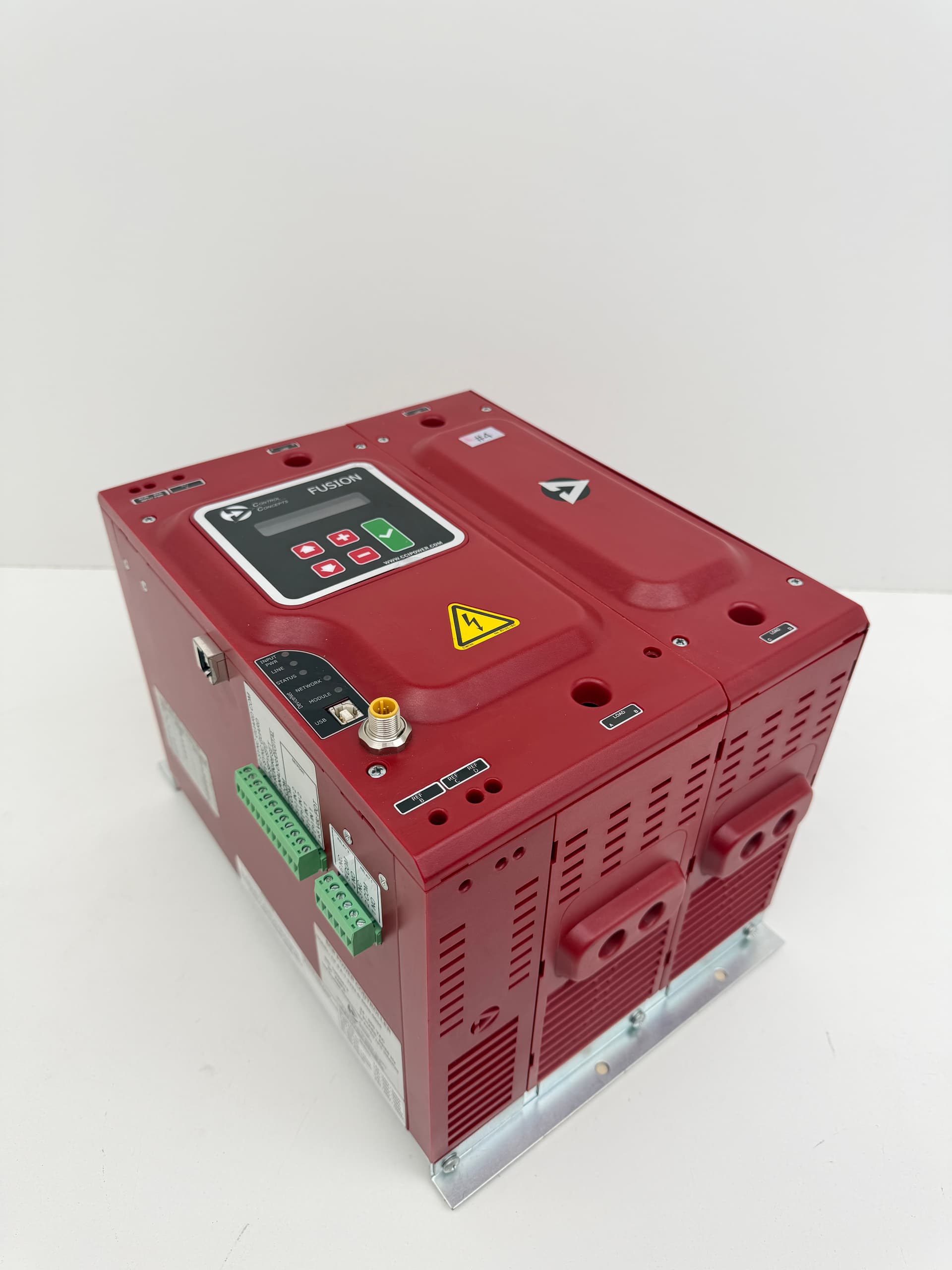Control Concepts CF-PA-1-2222-D-0000-0000 FUSION 4 Zone SCR Power Controller 25A