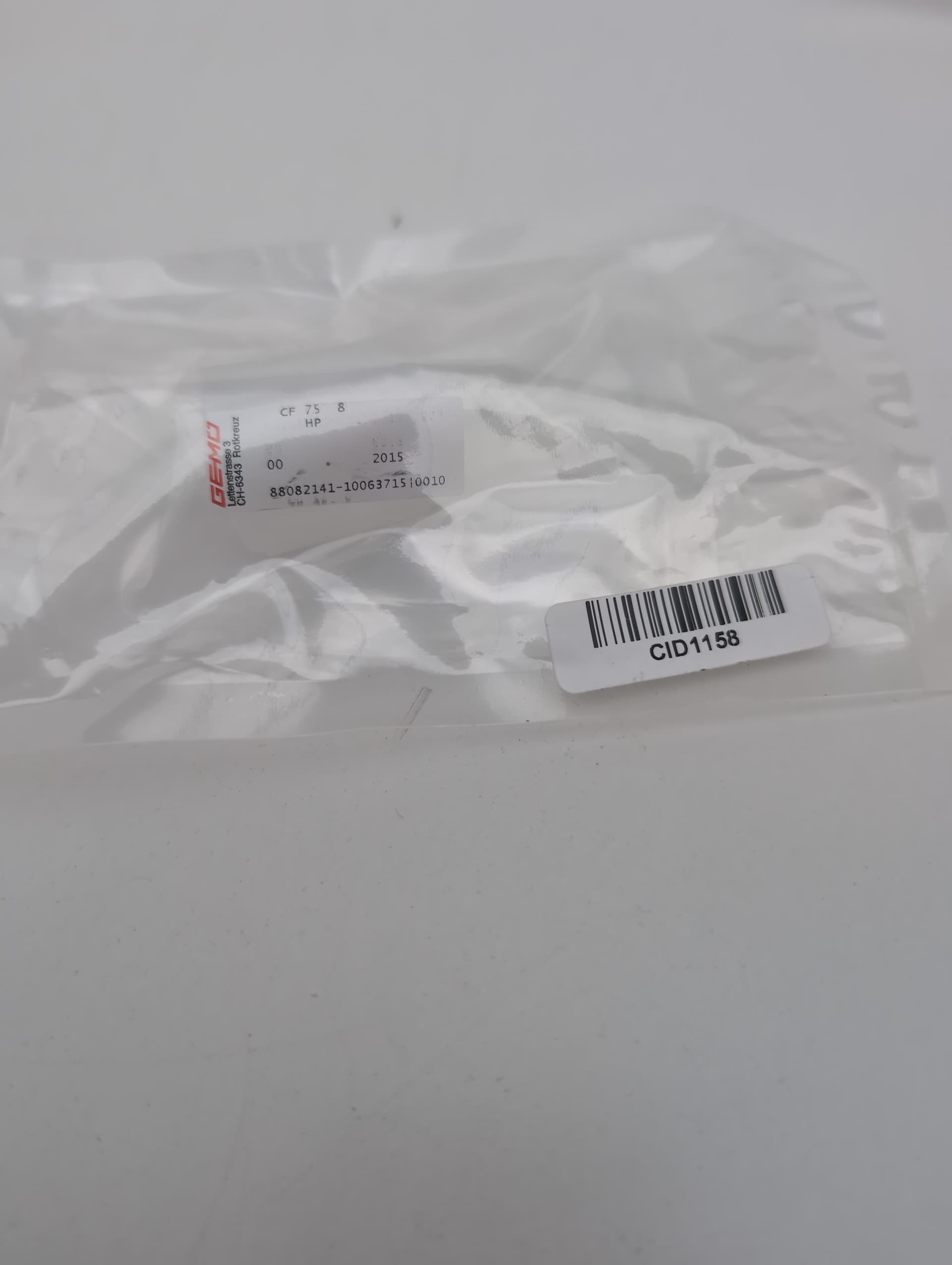 Gemu CF75 8 HP PVDF Union Flare Nut